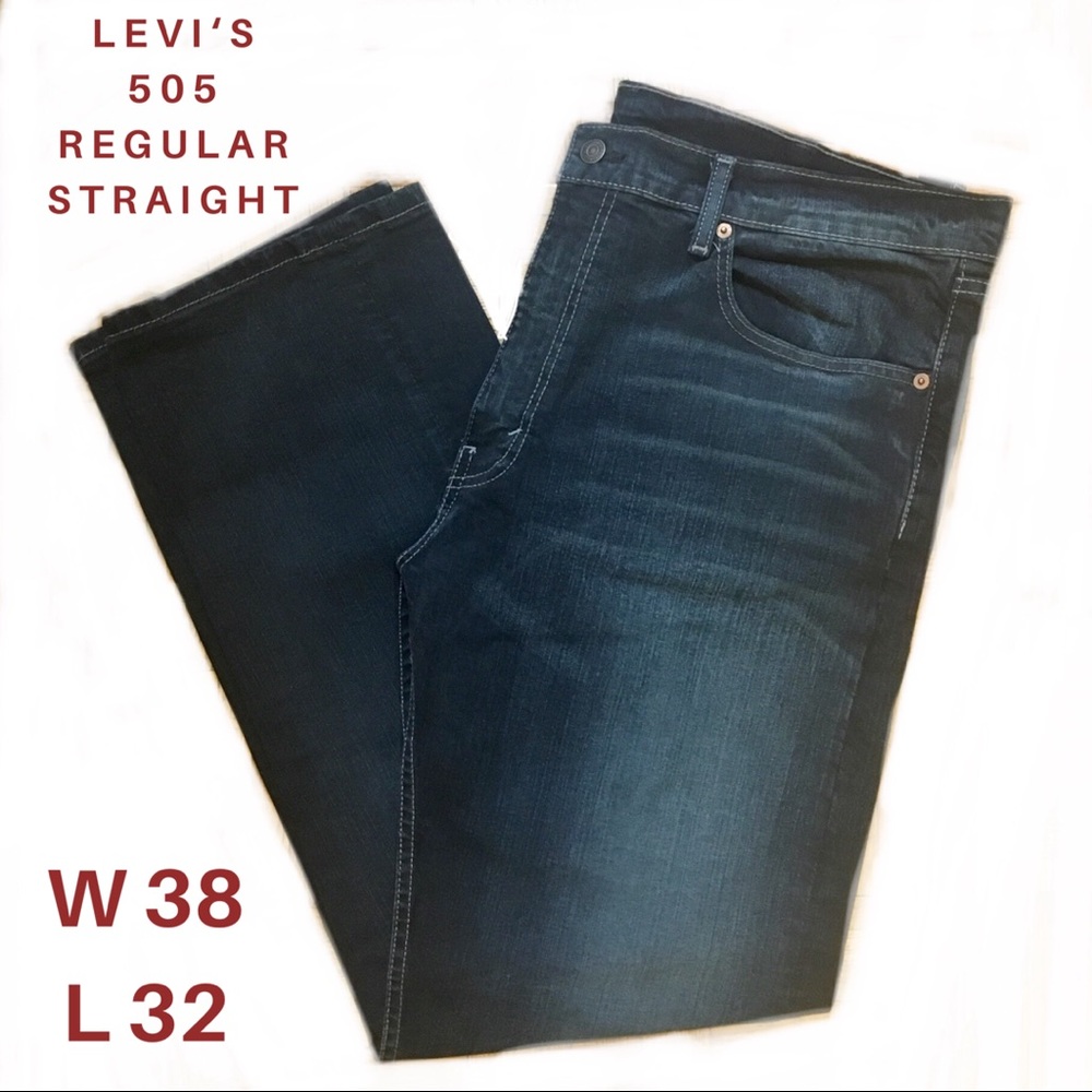 NEW Levi’s 505 Dark Blue Jeans